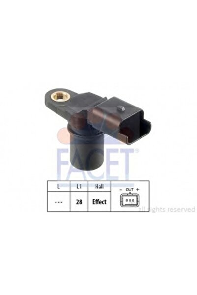 FACET Renault Krank MIL Sensoru (eksantrık) Clio II-III-Kangoo I-III-Megane II-Scenic II-Laguna II-III-Sy
