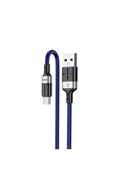 KAKU Cablu transfer date si incarcare KSC-696 USB-A - USB-C 18W 2.4A 1.2m, Albastru