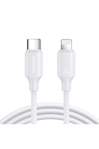 Joyroom Type-C to Lightning Cable, Fast Charging, PD20W, 480Mbps, 1m, (S-CL020A9), White