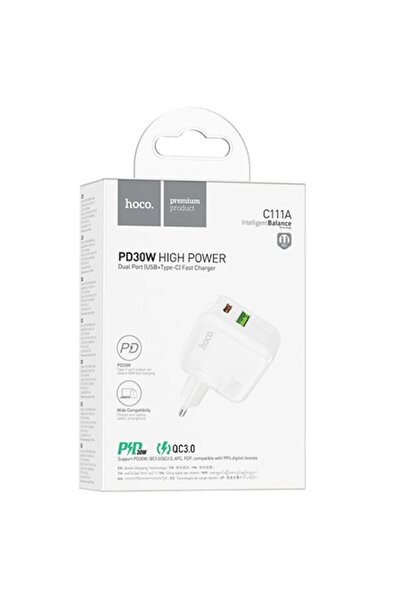 HOCO Premium Product Încărcător cu alimentare de 30W, porturi duble, USB-A 18...