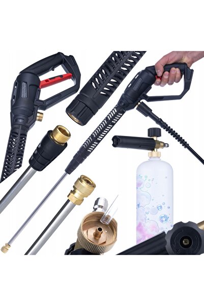 Rosfix Set Pistol PCG1 + Lance + Spumă 1000ml | Compatibil cu Kärcher, Bosch