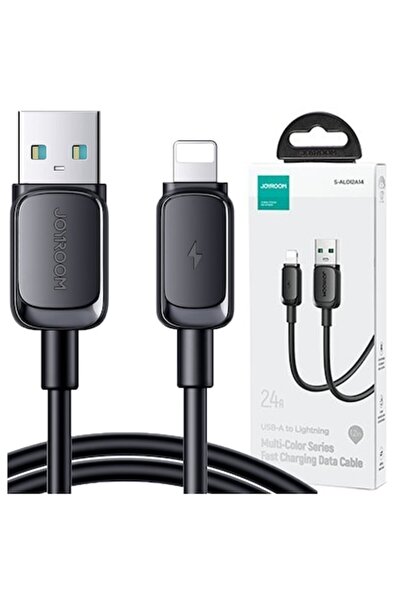 Joyroom S-AL012A14 USB/Lightning Charging & Data Cable, 2.4A, 1.2m, Black