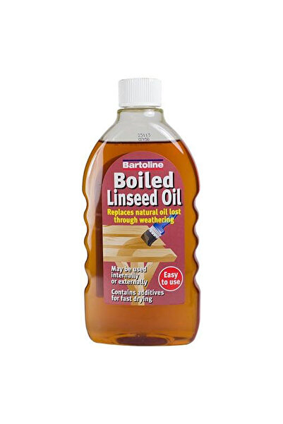 Bartoline زيت بذر الكتان المغلي: 500 مل