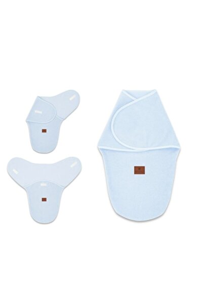 MimiNu Σύστημα Σπάργανου, MimiNu, Για Μωρά, 0-3 Μηνών, Ύφασμα Thermofrotte, Μπλε