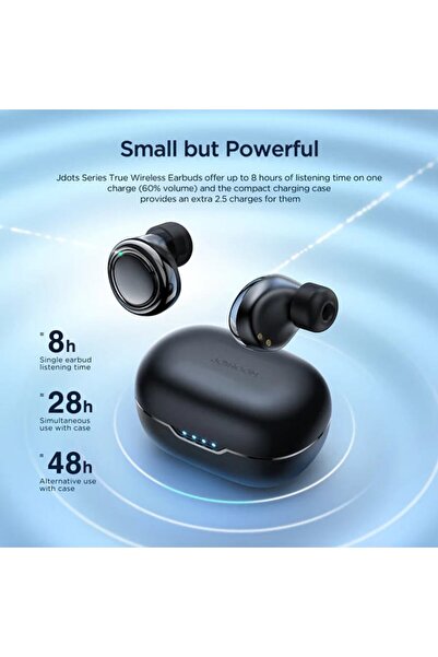 Joyroom Wireless Earbuds JR-DB1, BT V5.3, 290mAh, Noise Reduction, TWS, Black