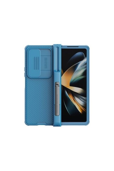 Nillkin Husa pentru Samsung Galaxy Z Fold 4, CamShield Pro, TPU, BLUE