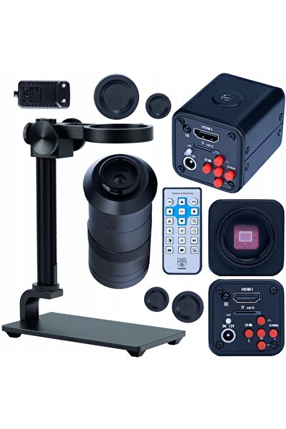 Rosfix Planets PRO HDMI 1080P Microscope Camera Set + Platform + 100X Lens