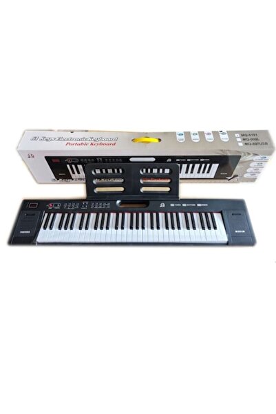 OEM Claviatură electronică portabilă cu microfon, 61 de taste, 200 de tonuri ...