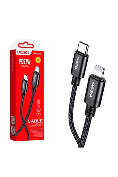 KAKU Cablu Date si Incarcare (KSC-970), USB-C la Lightning, PD27W, QC3.0, Bra...