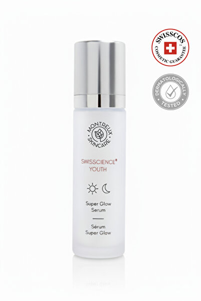 Montreux Skincare Super Glow Anti-Aging Skin Tone Brightening and Firming Ser...