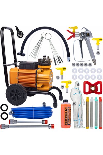 Rosfix Agregat Vopsire Strong Storm SOS03 Set | 3500W 22MPa 18L/min 8m Furtun