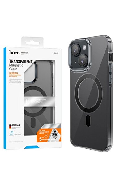 Hoco Husă pentru iPhone 15 Plus, anti-cădere, gri, poliuretan