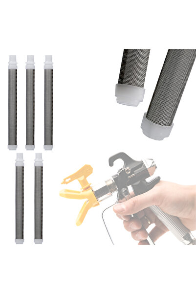 Rosfix Set 5X Filtru Pal de Vopsire 60 Mesh | 96,8x9mm | Compatibil cu Wagner