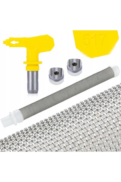 Rosfix Set Duza Vopsire 517 + 2 Garnituri + Filtru 60 Mesh | Compatibil cu Graco