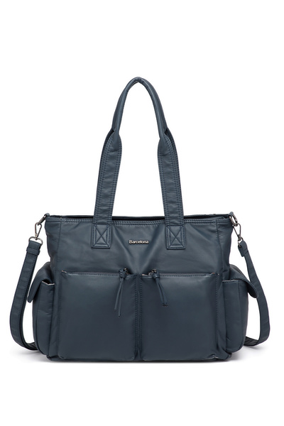 Hüvendo Geantă de umăr pentru femei Barcelona Big Shopper, cu mai multe buzun...