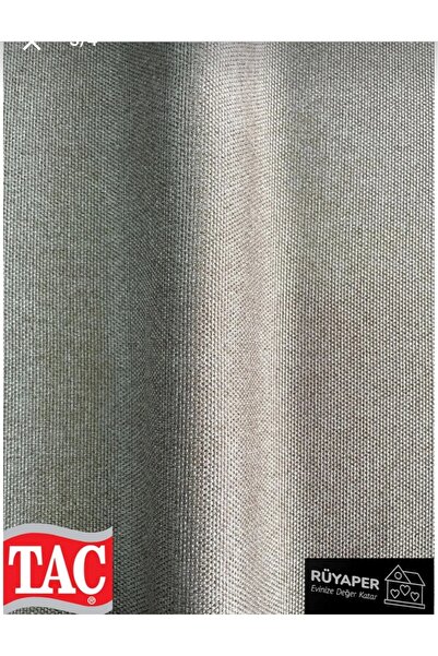 Taç Rüyaper Orijinal Vizon Keten Blackout Perde Yıkanabilir Ütü İstemez Düz Pilesiz