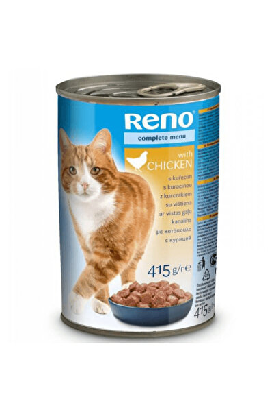 Reno Hrana Umeda Pentru Pisici, Adult, Cu Pui, 415 g