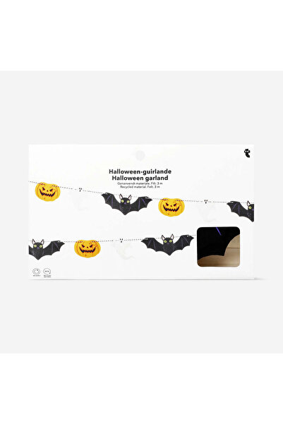 Flying Tiger Copenhagen Balkabağı ve Yarasa Şeklinde Şerit Süs 3 m