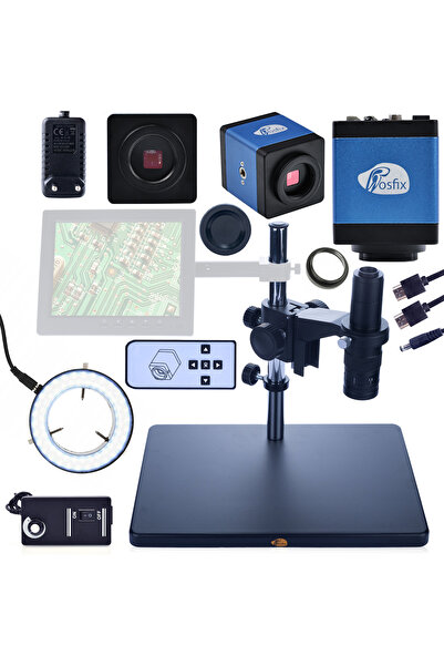 Rosfix Earth Pro MCEP-0.5X Digital Microscope Set + Camera + LED 56x | Zoom 7–45x