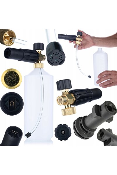 Rosfix Set Piană S0401 1000ml + Adaptor | Compatibil cu aparat Kärcher K-Series