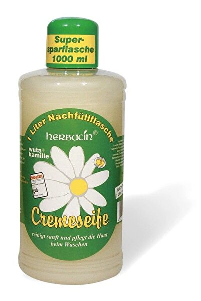 Herbacin Rezerva sapun-crema lichid cu musetel, Herbacin, 1000 ml