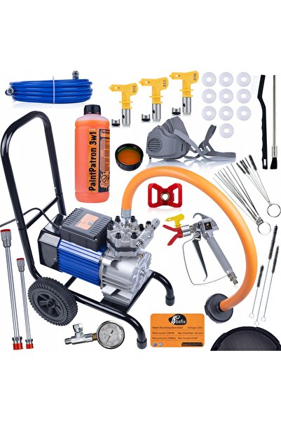 Rosfix Agregat Pistol Vopsea Storm 990 BSS07 Set | 3500W 22MPa 18L/min