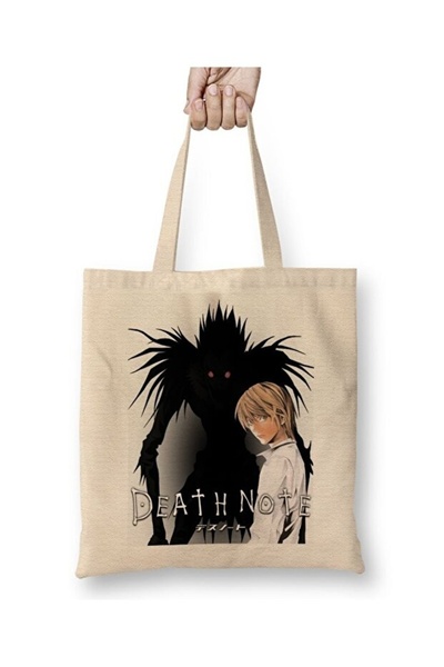 Toyaso Death Note Kira Bez Сумка з довгими ручками Сумка для покупок Сумка для пляжу