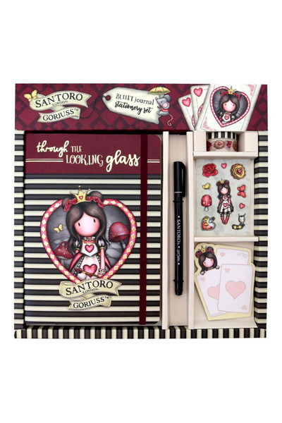 Santoro Gorjuss Bullet Journal with pen, stickers, notebook Gorjuss Finding My Way