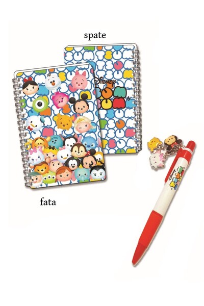 TSUM TSUM Mini 3D diary with red pen