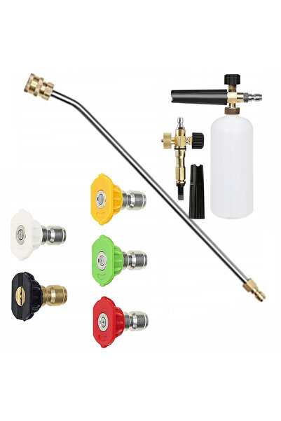 Rosfix Set 5 Duze + Lance Îndoită 34cm + Spumant 1000ml | 250 Bar 1/4"