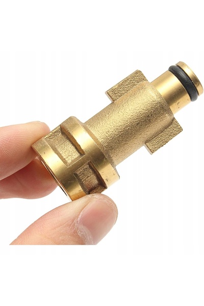 Rosfix Adaptor Bayonet 1/4"F Alamă | 160 Bar | Compatibil cu Bosch Aquatak Vechi