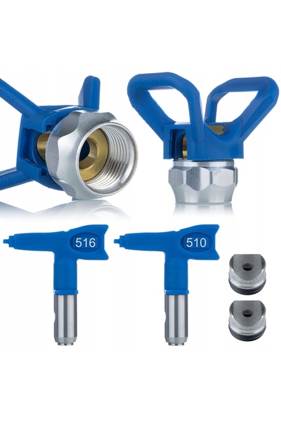 Rosfix Set Duze FFLP 510+516 + Ghidaj RAC X | Compatibil cu Graco RAC X