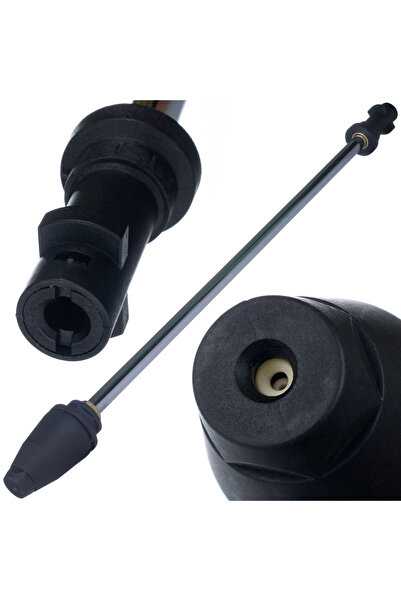 Rosfix Duza Turbo Metalică 545MM | 150 Bar | Compatibil cu aparat Kärcher K2–K7