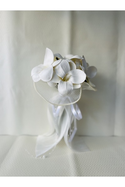 Elegance Tasarım Islak Manolya Gelin Buketi