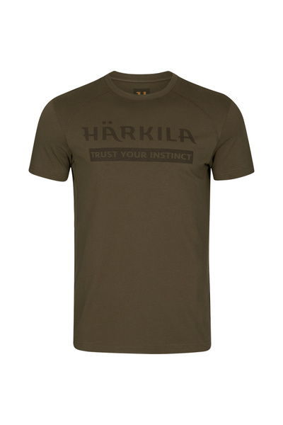 Harkila Μπλουζάκι με λογότυπο, Willow green