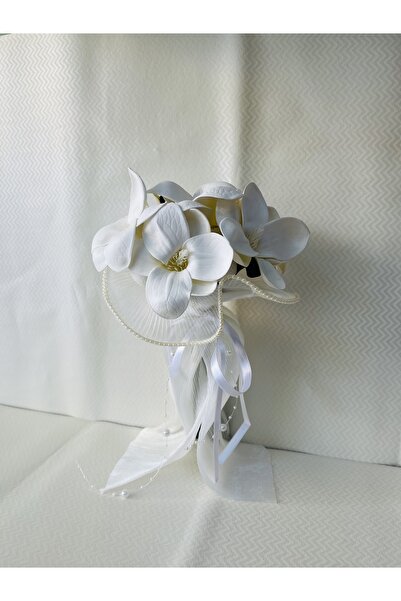 Elegance Tasarım Islak Manolya Gelin Buketi