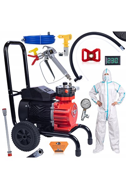 Rosfix Agregat Vopsire Red Strong Storm RSS05 Set | 3500W 22MPa 18L/min