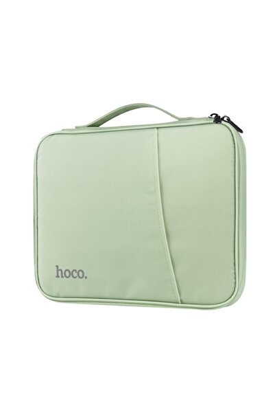 Hoco Laptop Bag 10.9" (GT2), Textile with Microfiber, Simple Series, Green