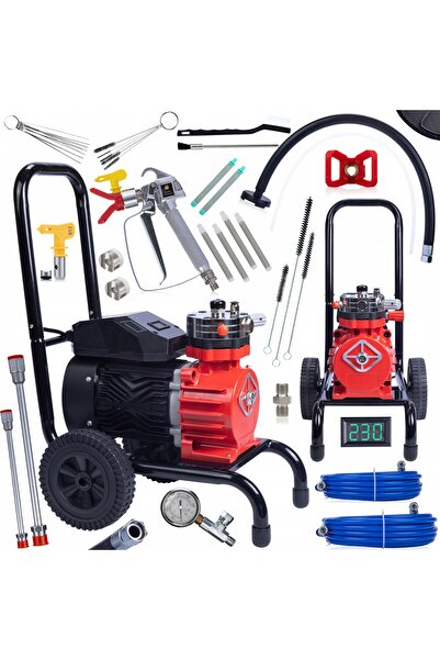 Rosfix Agregat de Vopsit Red Strong Storm RSS05 | 3500W 22MPa 18L/min Set