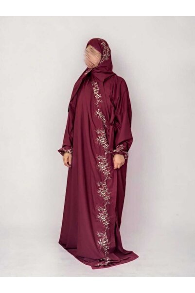 Gerenic Very luxurious embroidered prayer shawl (mard) with attached scarf, wide and comfortable, original fabric