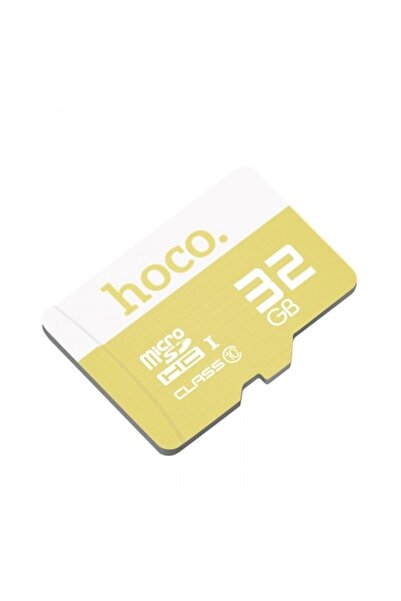 Hoco Card de memorie microSD de mare viteză, 32 GB, galben
