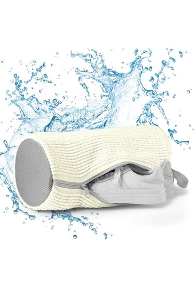 zioda smart essentials Shoe Washing Bag, Zioda Smart Essentials®, with 360° Internal Cleaning Bristles, XXL Size, 19x39 c