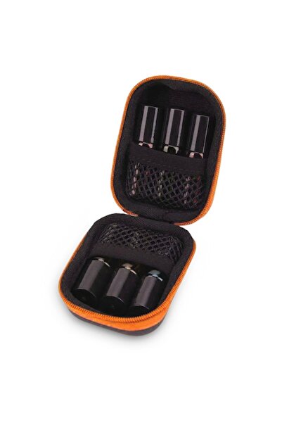 zioda smart essentials Organizator, Zioda Smart Essentials®, pentru 6 sticle de uleiuri esențiale, parfumuri sau alte arome, portocaliu