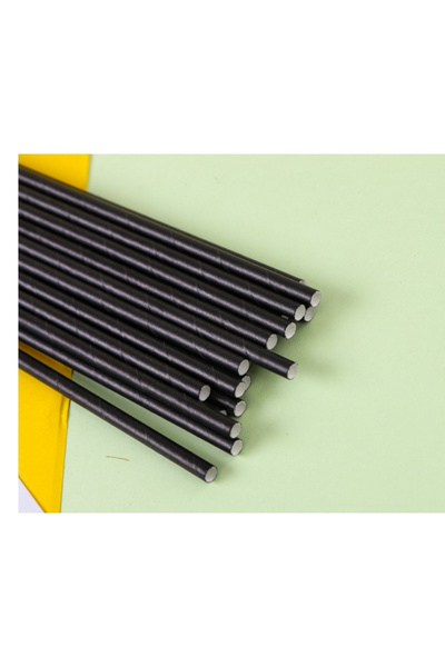 Flippy Set 100 paie din hartie 20 x 0.6 cm, negru