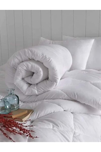 Cotton Box Microfiber Comforter Set - Single + 1 Pillow 50X70 cm - Comforter 155X215 cm - White