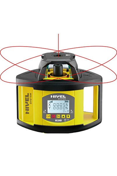 Nivel System Nivela laser rotativa cu fascicul rosu NL540