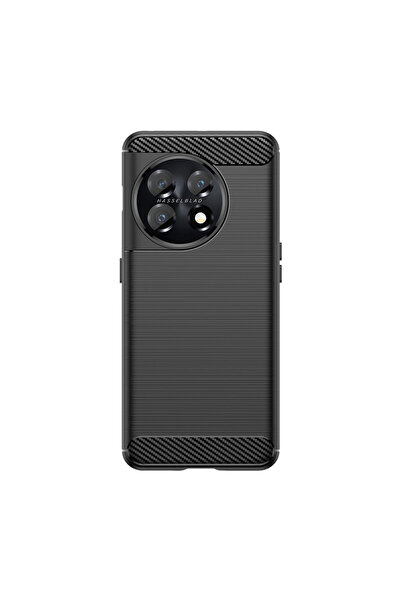 Toolsy Husa Protectie, Flippy, pentru OnePlus 11, TPU Carbon, Negru