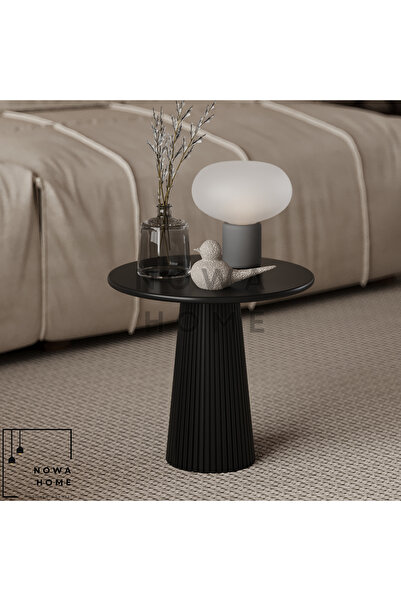 Nova Dizayn Dekoratif Tekli Mantar Sehpa