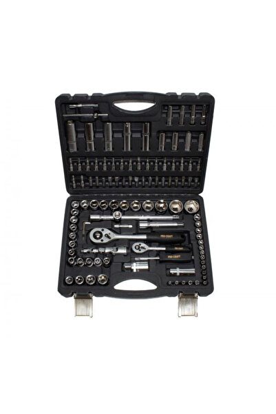 ProCraft PDR Dent Tools Paintless Dent Removal Trusa chei tubulare Procraft WS108, 108 piese, Chei Capete Surubelnita Crom Vanadium