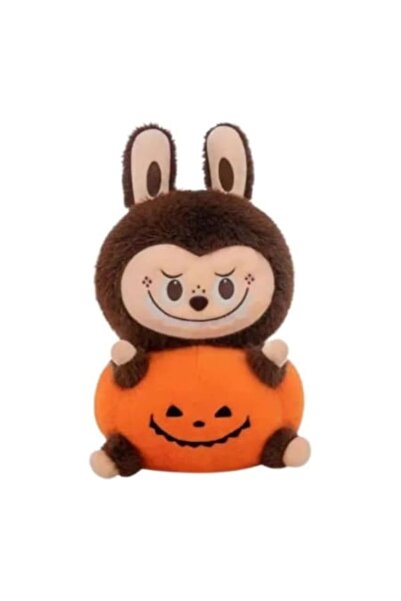 MASHASHOP Jucărie de pluș, dovleac Labubu, multicolor, 37 cm